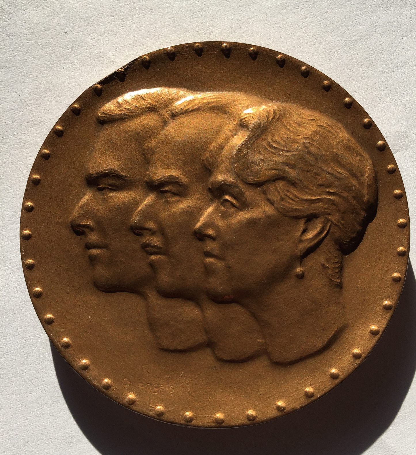 Diekirch, vieille Eglise Saint-Laurent, 1950